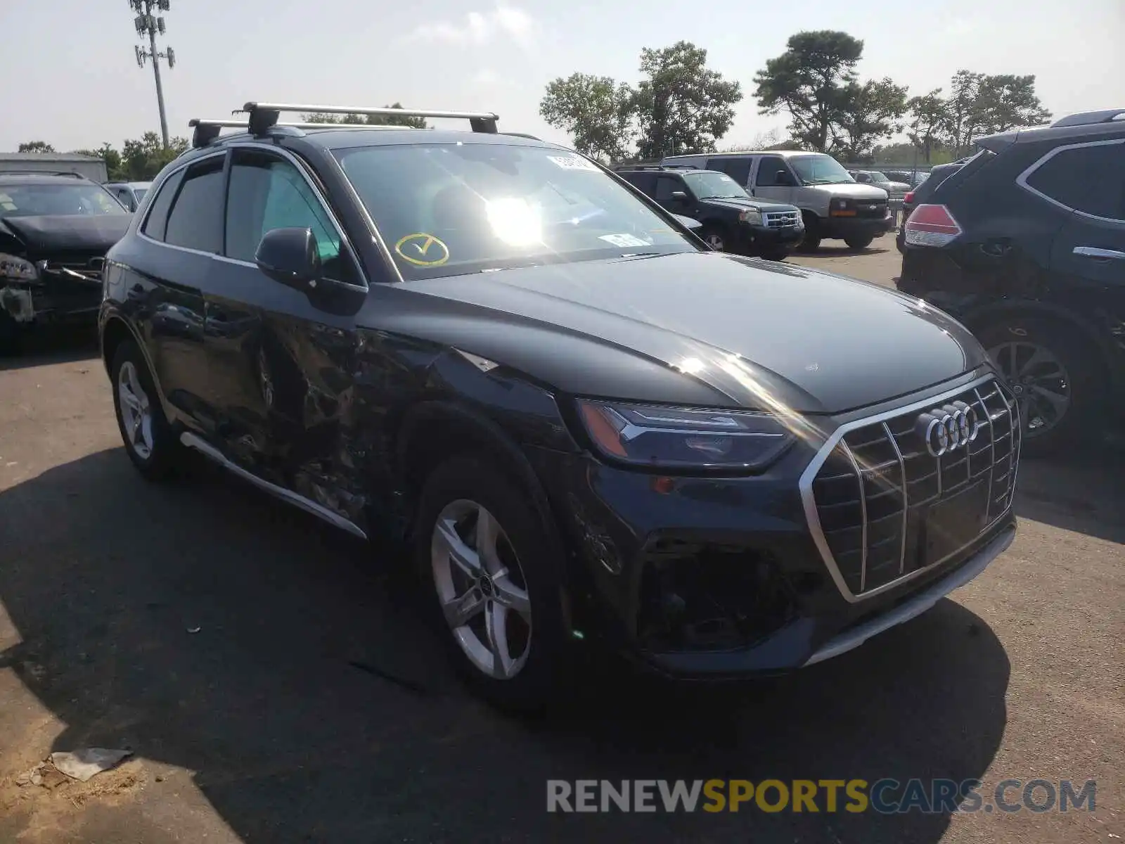 1 Photograph of a damaged car WA1AAAFY7M2074704 AUDI Q5 2021