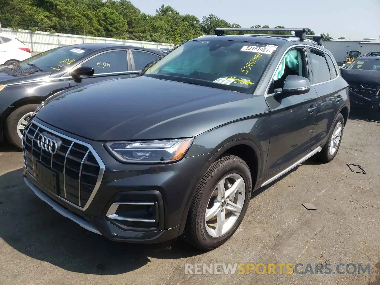 2 Photograph of a damaged car WA1AAAFY7M2074704 AUDI Q5 2021