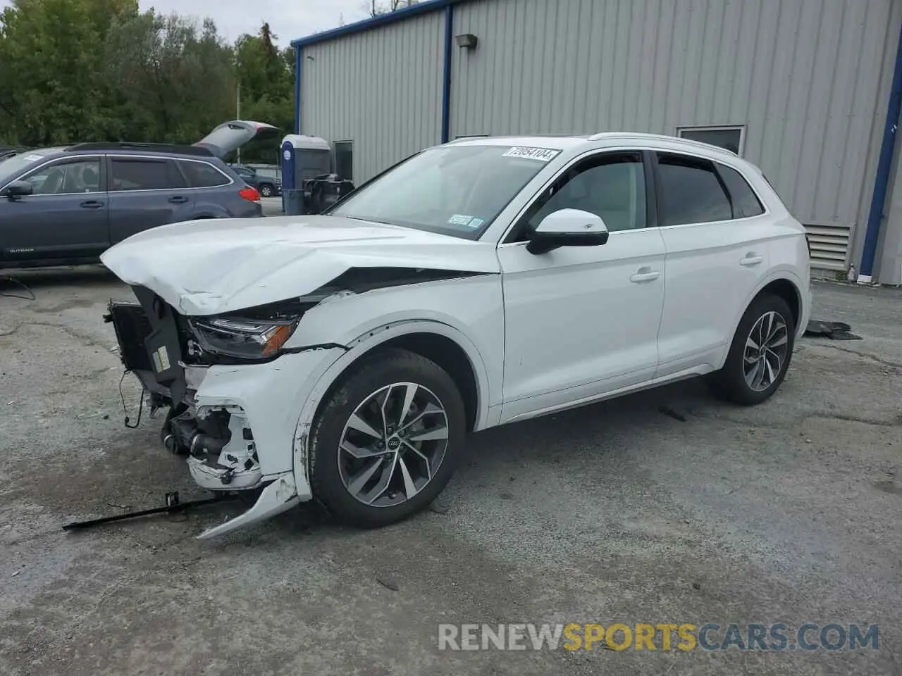 1 Photograph of a damaged car WA1AAAFY7M2132777 AUDI Q5 2021