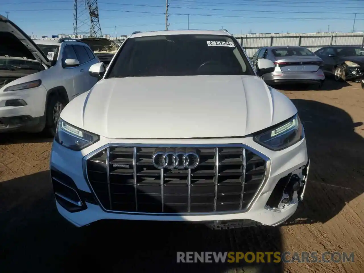 5 Photograph of a damaged car WA1AAAFY8M2017704 AUDI Q5 2021