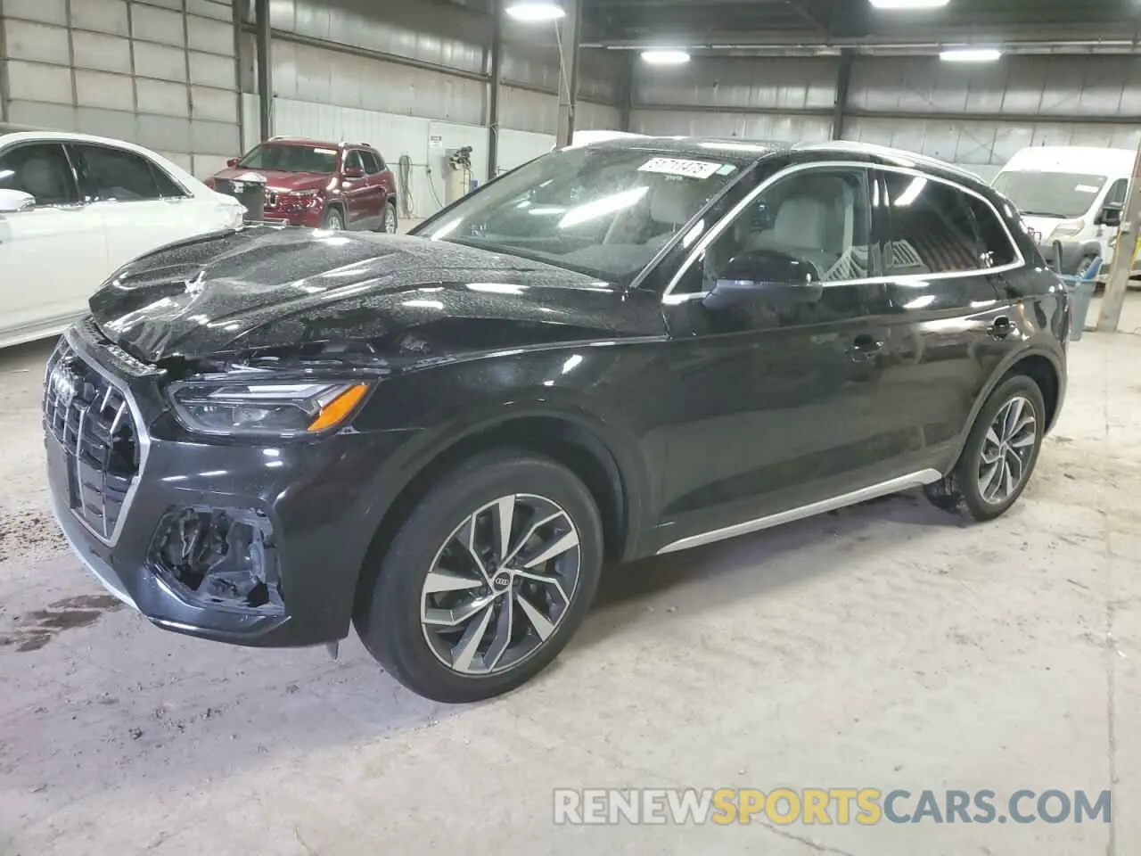 1 Photograph of a damaged car WA1AAAFY8M2075490 AUDI Q5 2021