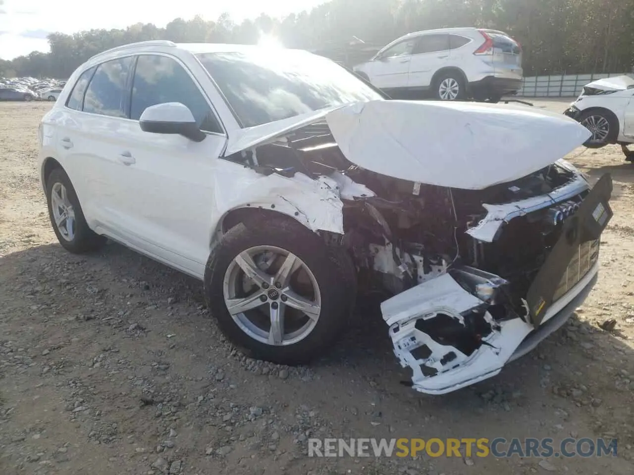 1 Photograph of a damaged car WA1AAAFY8M2087431 AUDI Q5 2021