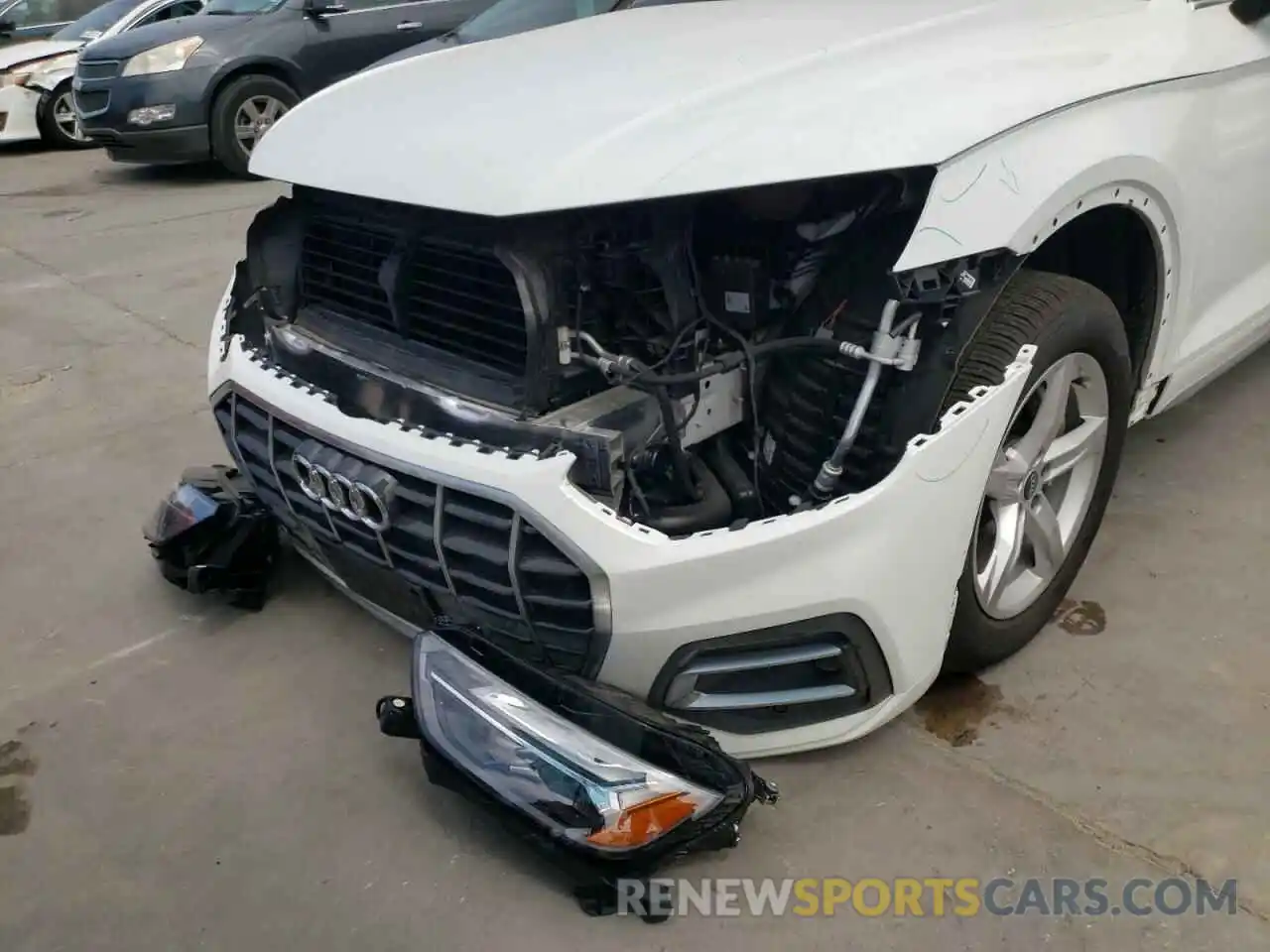 9 Photograph of a damaged car WA1AAAFY8M2090684 AUDI Q5 2021