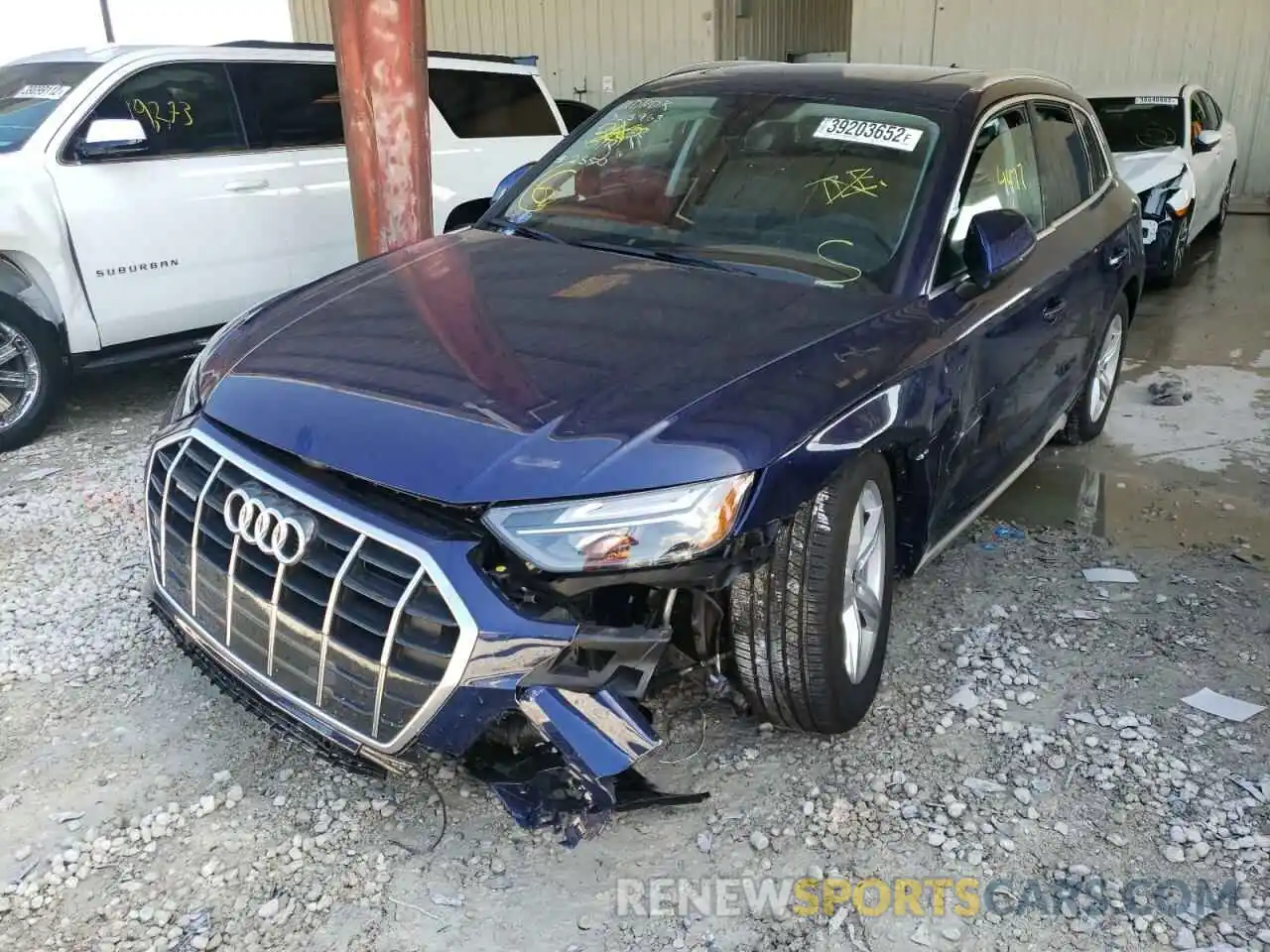 2 Photograph of a damaged car WA1AAAFY8M2102350 AUDI Q5 2021