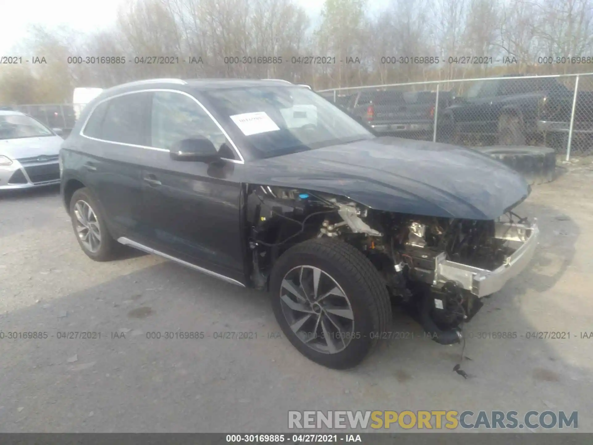 1 Photograph of a damaged car WA1AAAFY9M2051571 AUDI Q5 2021