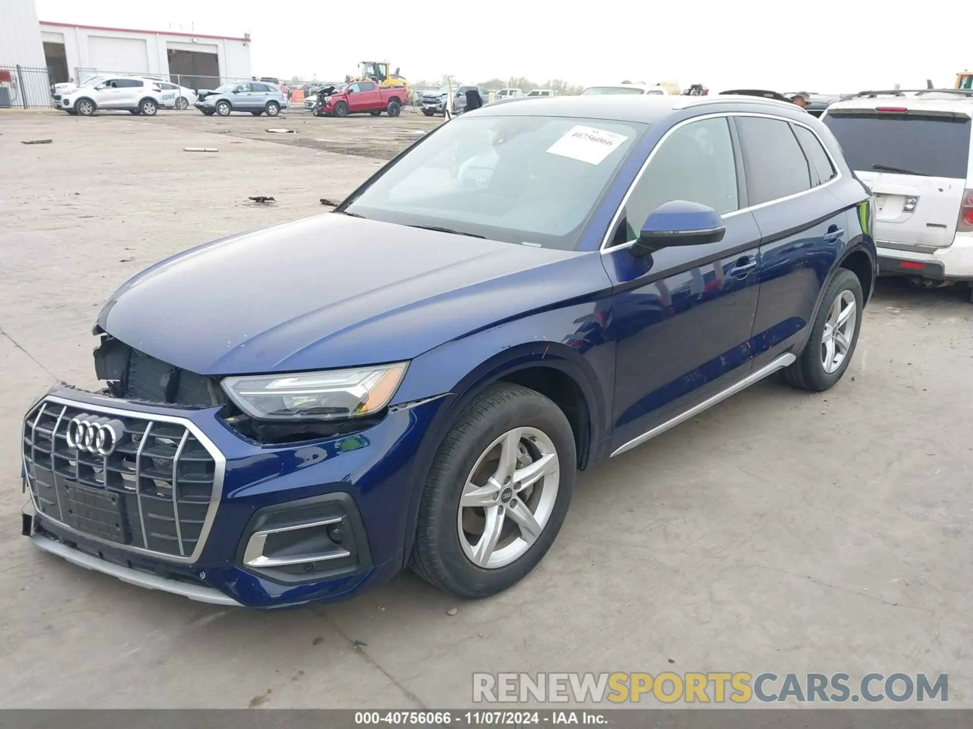 2 Photograph of a damaged car WA1AAAFY9M2056074 AUDI Q5 2021