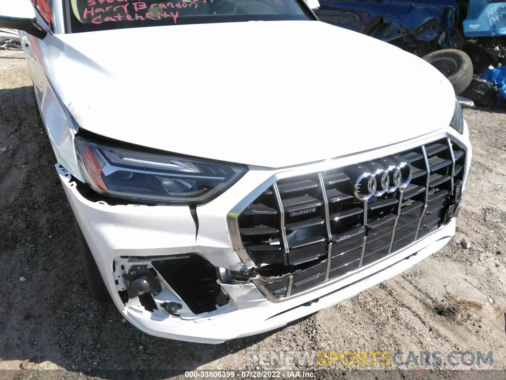 6 Photograph of a damaged car WA1AAAFY9M2058892 AUDI Q5 2021