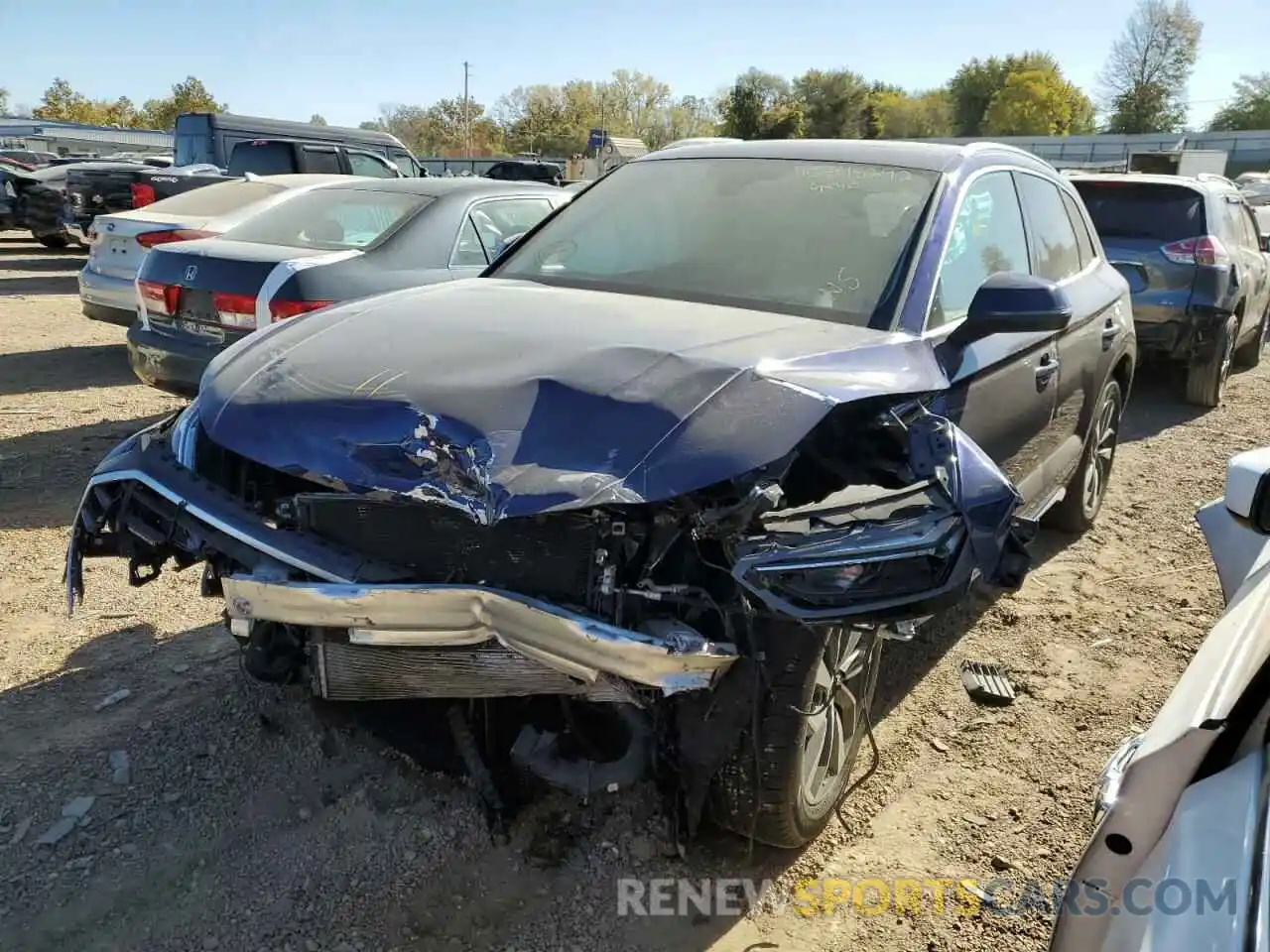 2 Photograph of a damaged car WA1AAAFY9M2081055 AUDI Q5 2021