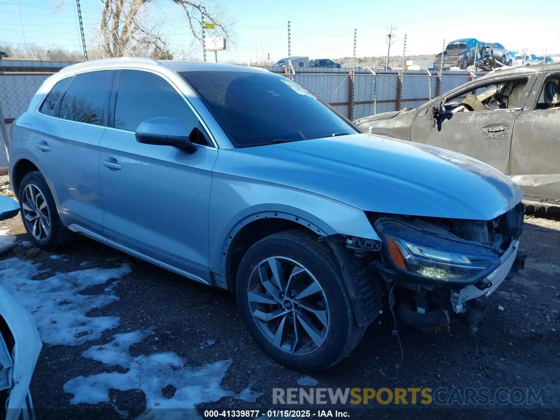 1 Photograph of a damaged car WA1BAAFY0M2013652 AUDI Q5 2021