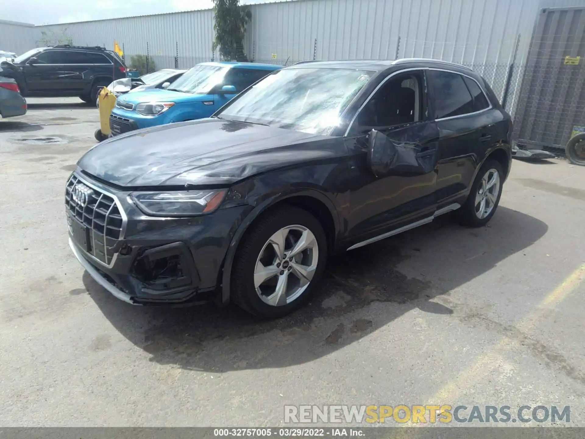 2 Photograph of a damaged car WA1BAAFY0M2025798 AUDI Q5 2021