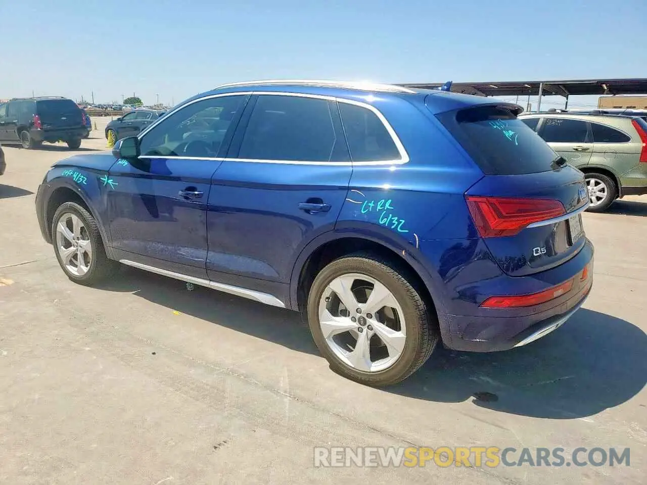 2 Photograph of a damaged car WA1BAAFY0M2055853 AUDI Q5 2021