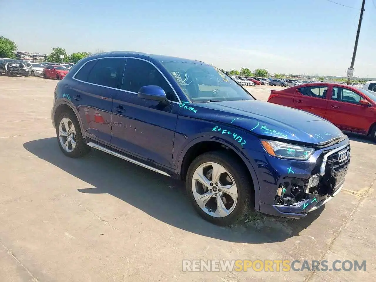 4 Photograph of a damaged car WA1BAAFY0M2055853 AUDI Q5 2021