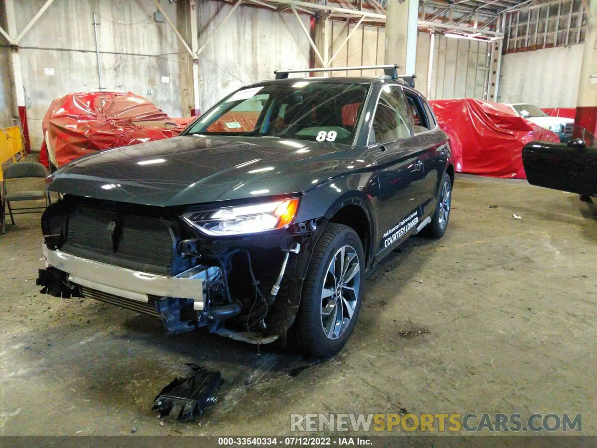 2 Photograph of a damaged car WA1BAAFY0M2078517 AUDI Q5 2021