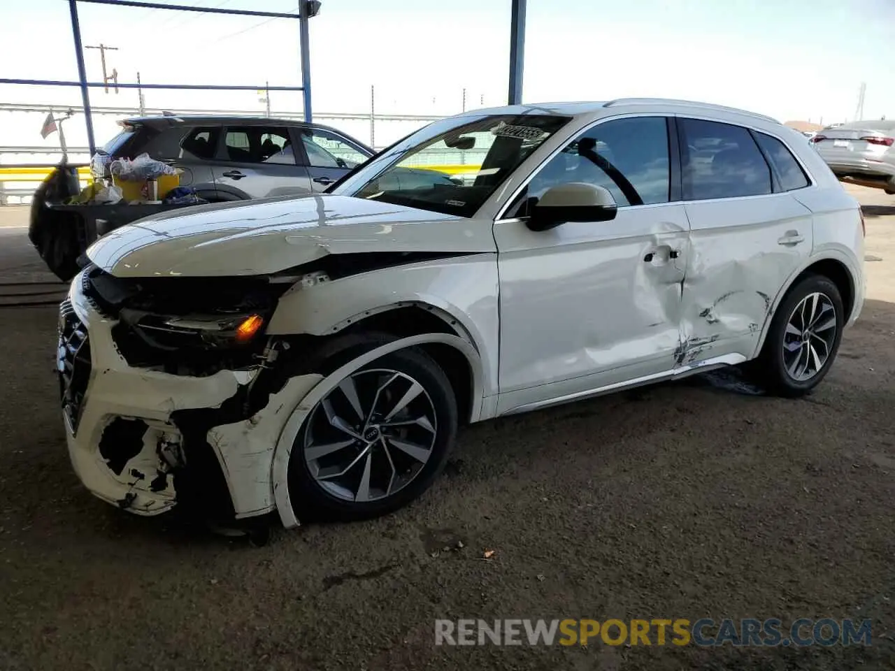 2 Photograph of a damaged car WA1BAAFY0M2104159 AUDI Q5 2021