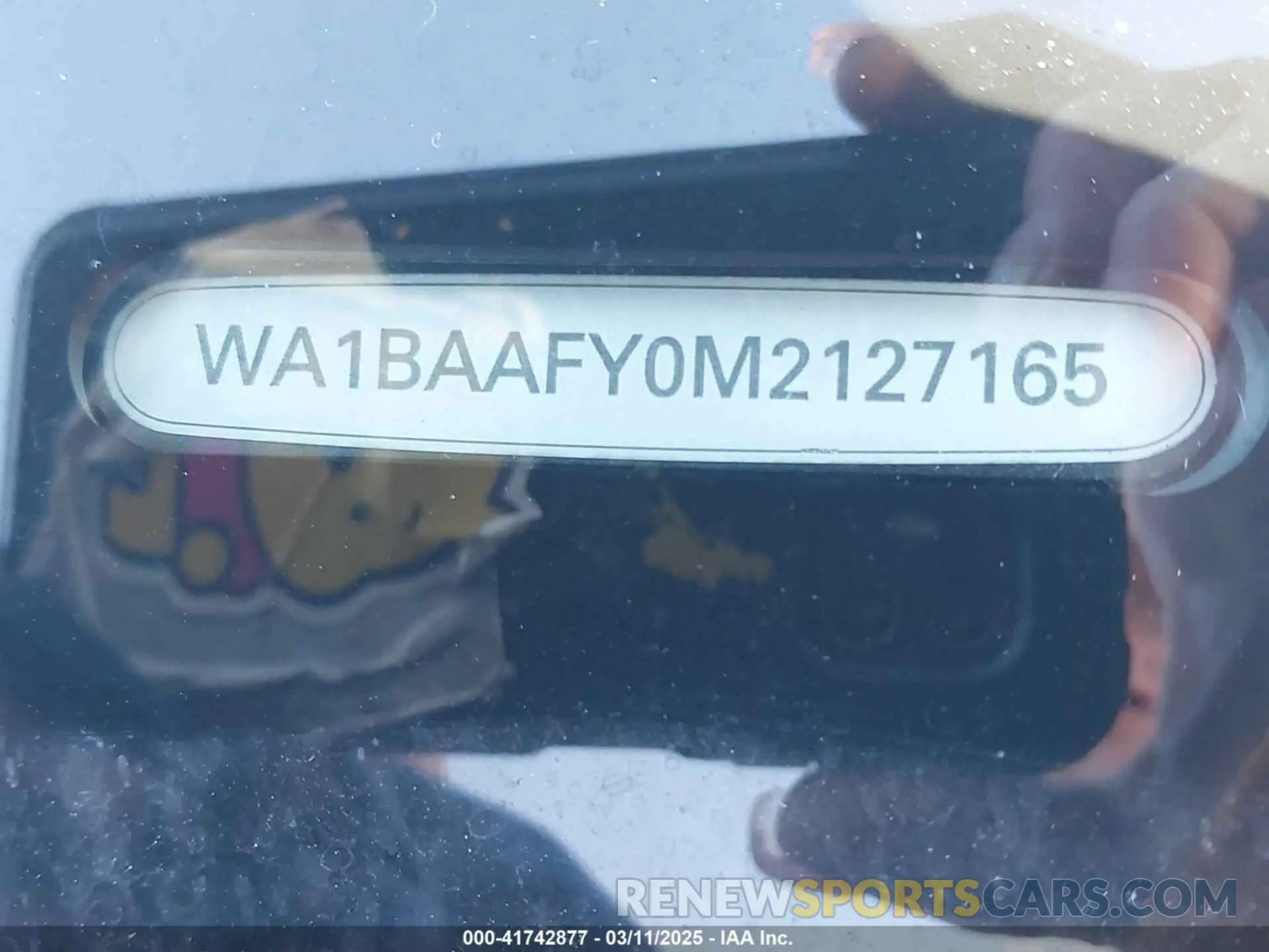 9 Photograph of a damaged car WA1BAAFY0M2127165 AUDI Q5 2021