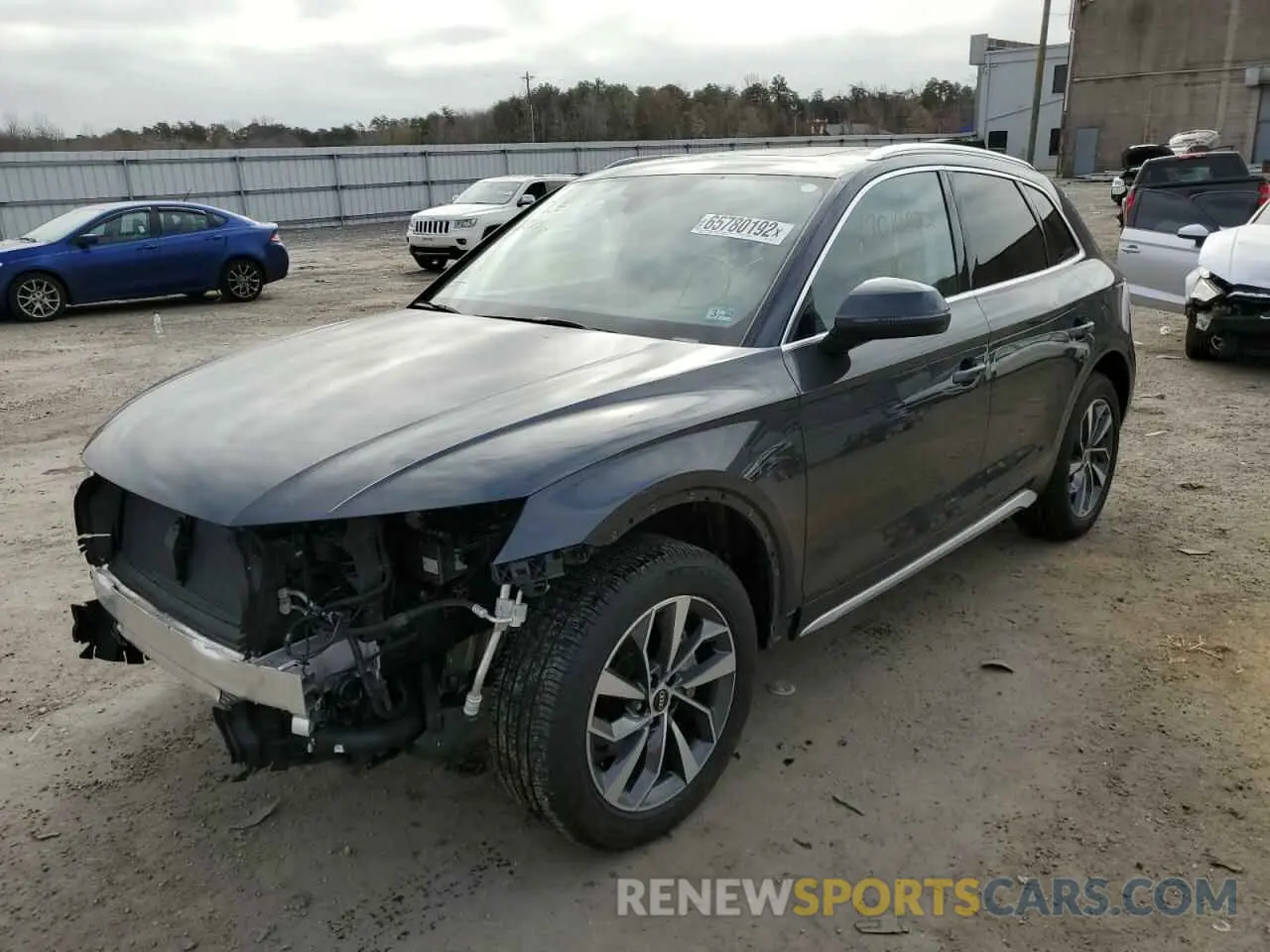 2 Photograph of a damaged car WA1BAAFY1M2007763 AUDI Q5 2021