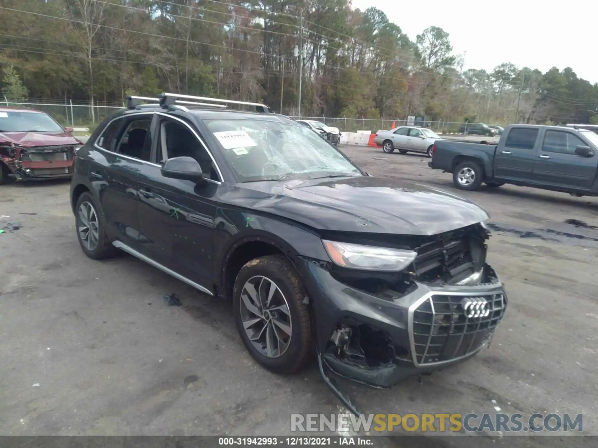 1 Photograph of a damaged car WA1BAAFY1M2008735 AUDI Q5 2021