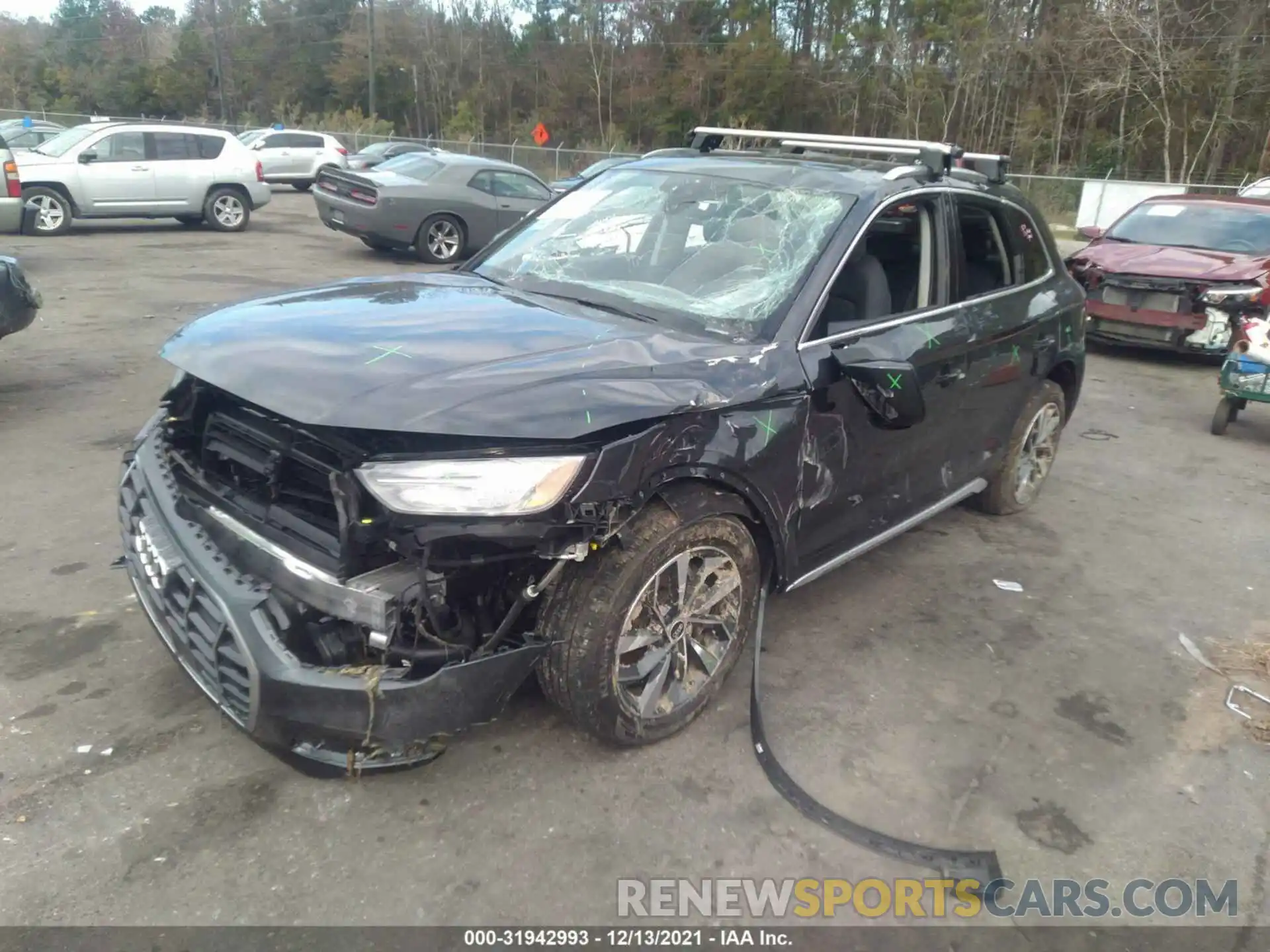 2 Photograph of a damaged car WA1BAAFY1M2008735 AUDI Q5 2021