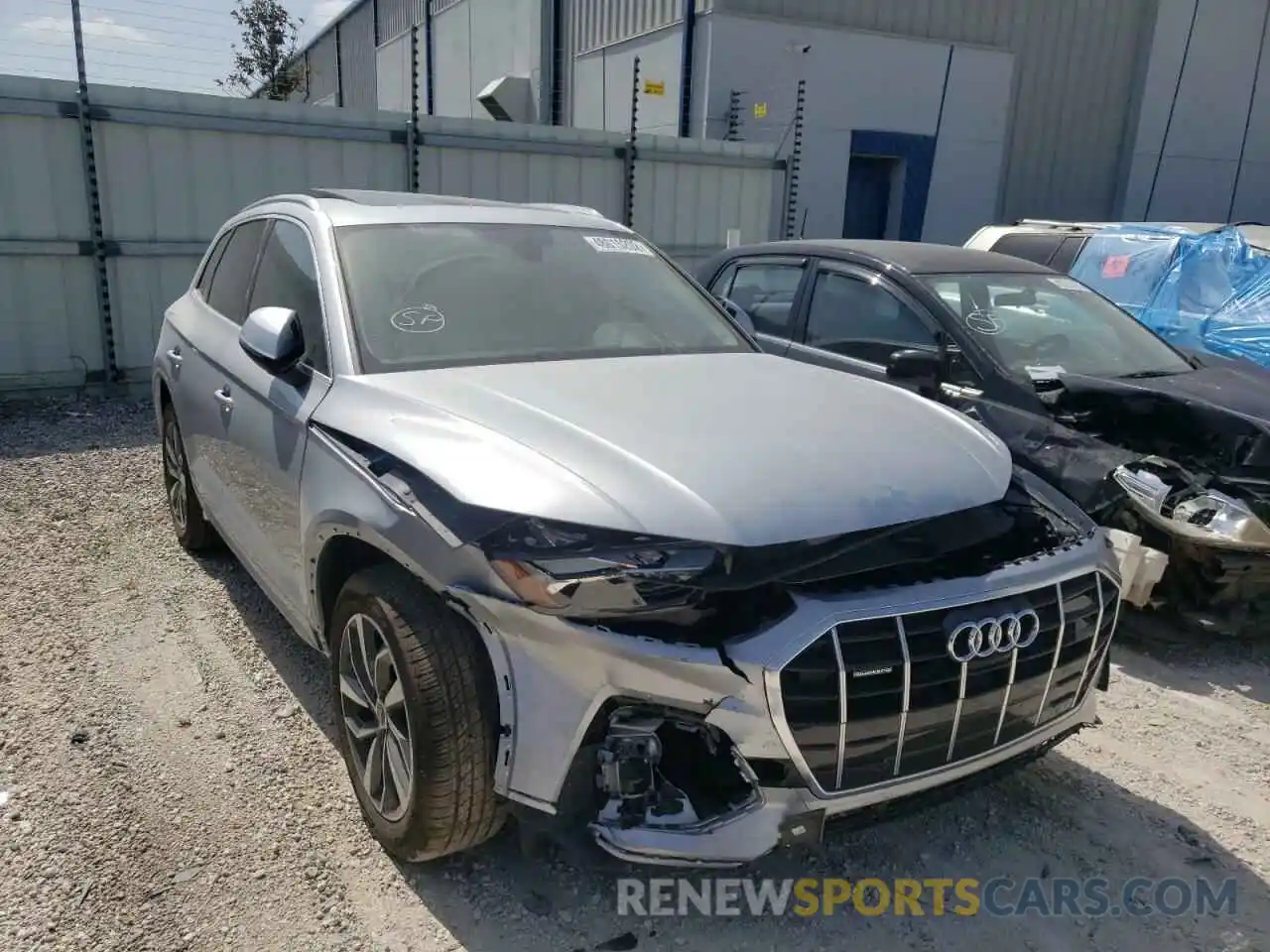 1 Photograph of a damaged car WA1BAAFY1M2030489 AUDI Q5 2021