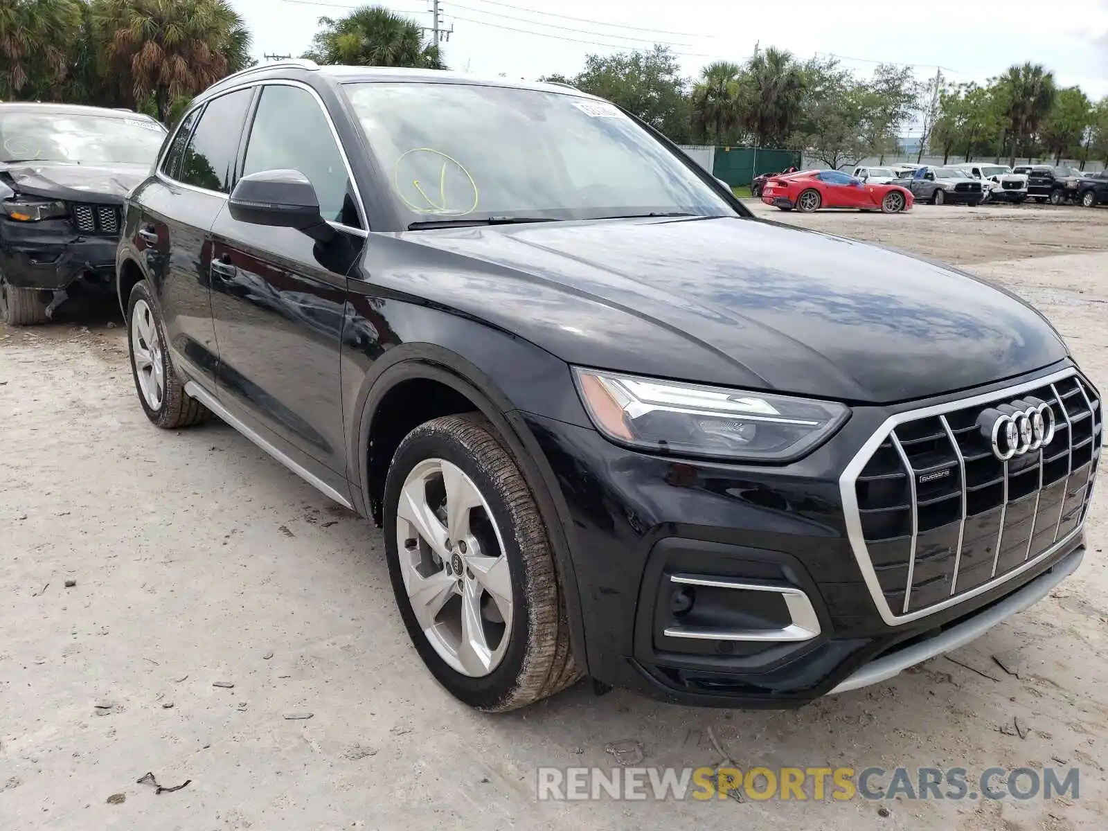 1 Photograph of a damaged car WA1BAAFY1M2032680 AUDI Q5 2021