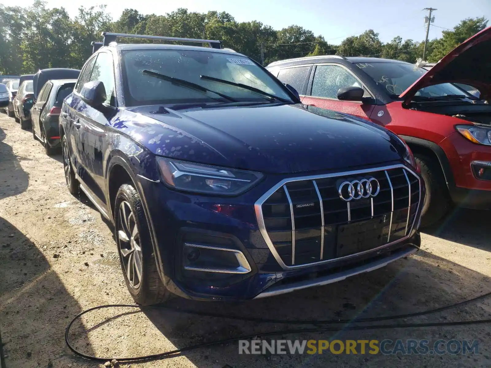 1 Photograph of a damaged car WA1BAAFY1M2044635 AUDI Q5 2021