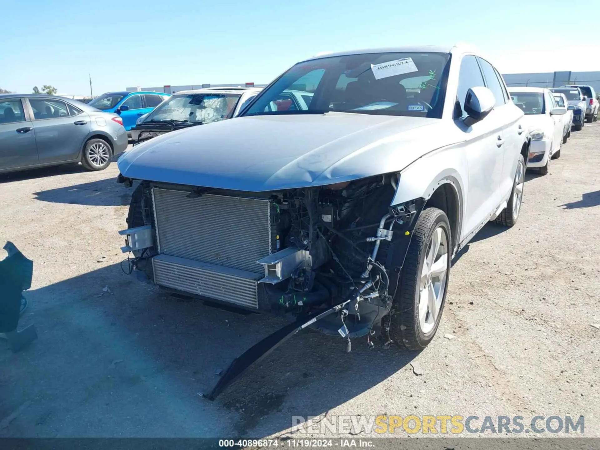 6 Photograph of a damaged car WA1BAAFY1M2055571 AUDI Q5 2021