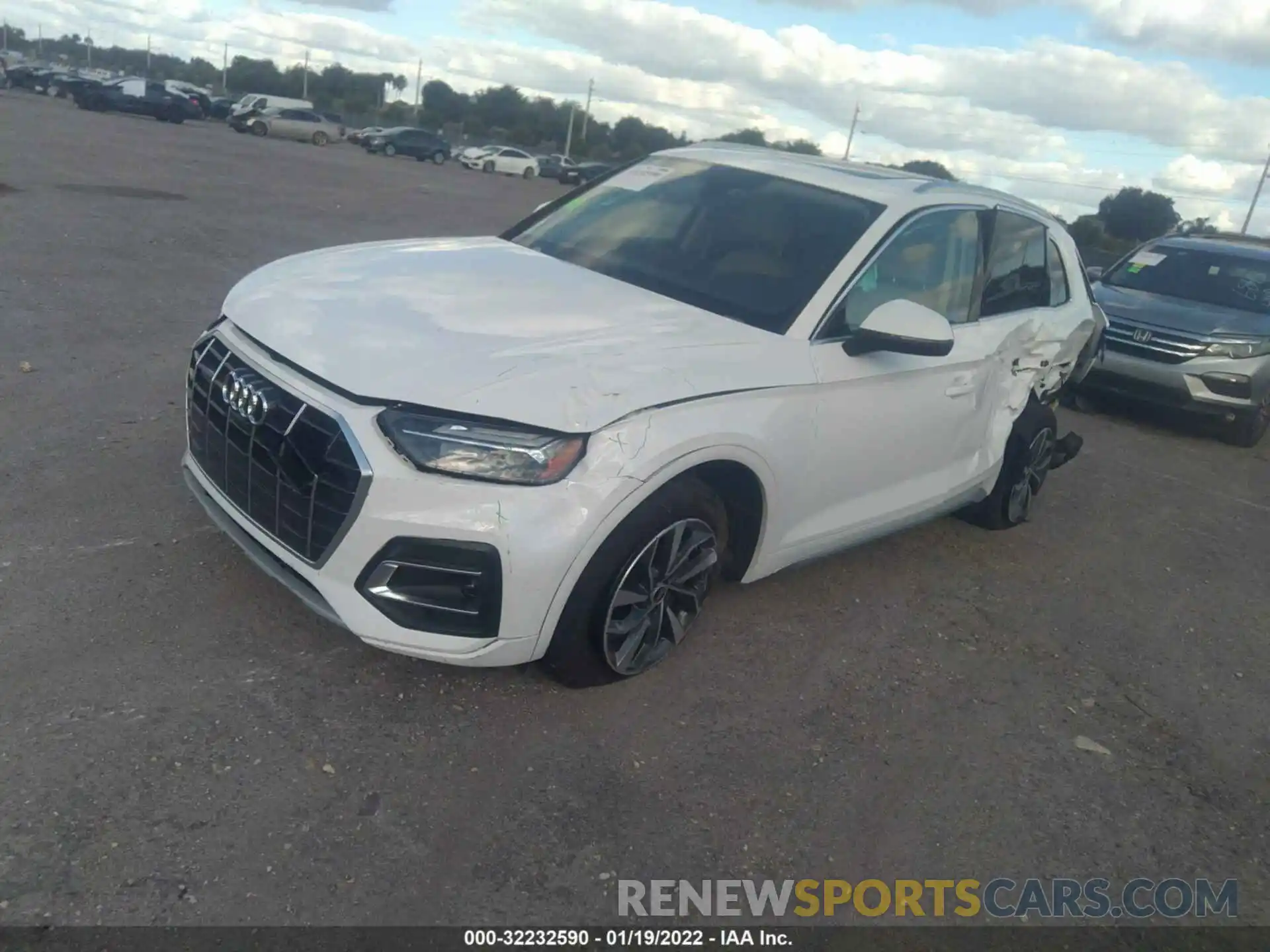 2 Photograph of a damaged car WA1BAAFY1M2068840 AUDI Q5 2021