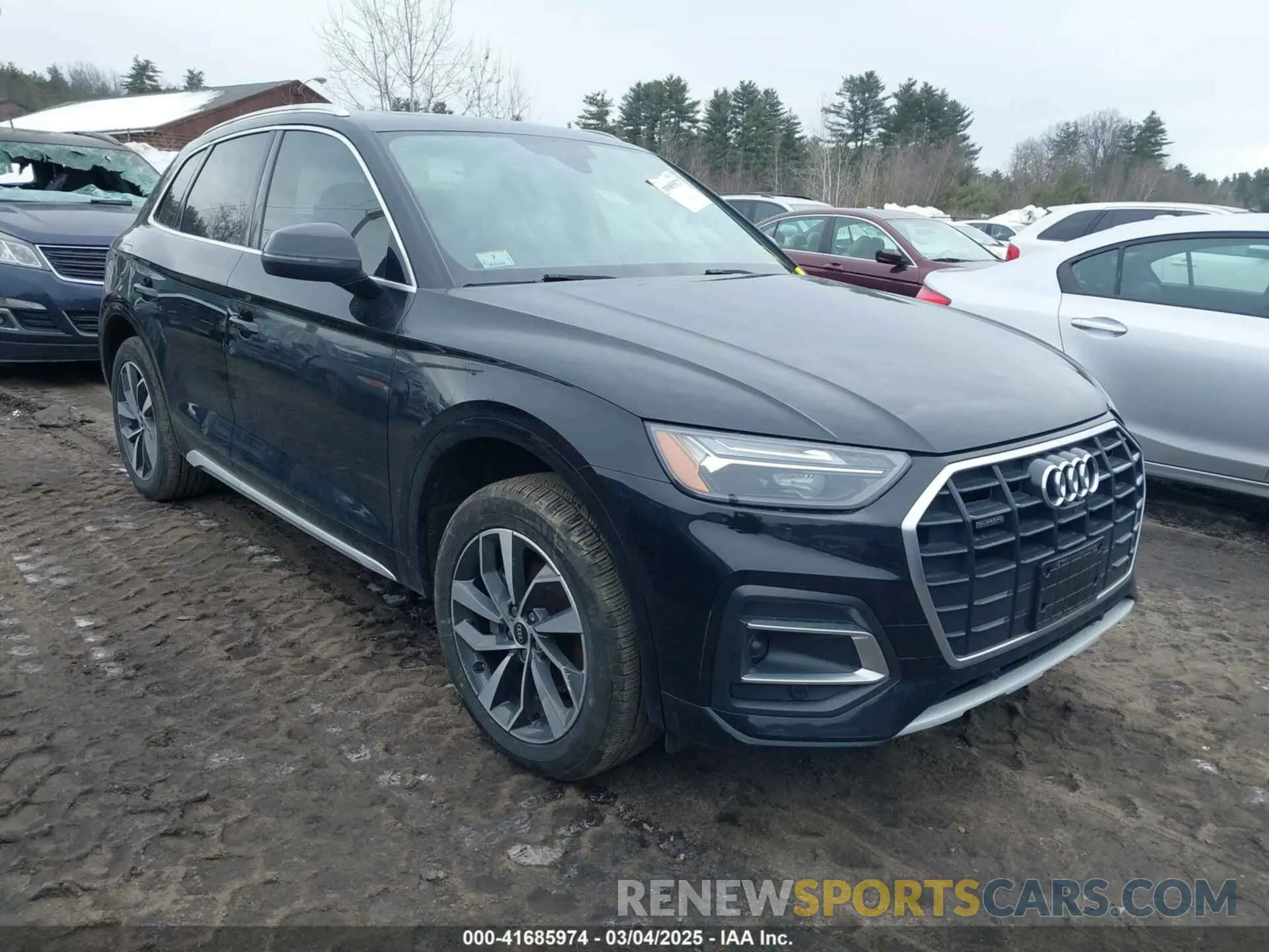 1 Photograph of a damaged car WA1BAAFY1M2113680 AUDI Q5 2021