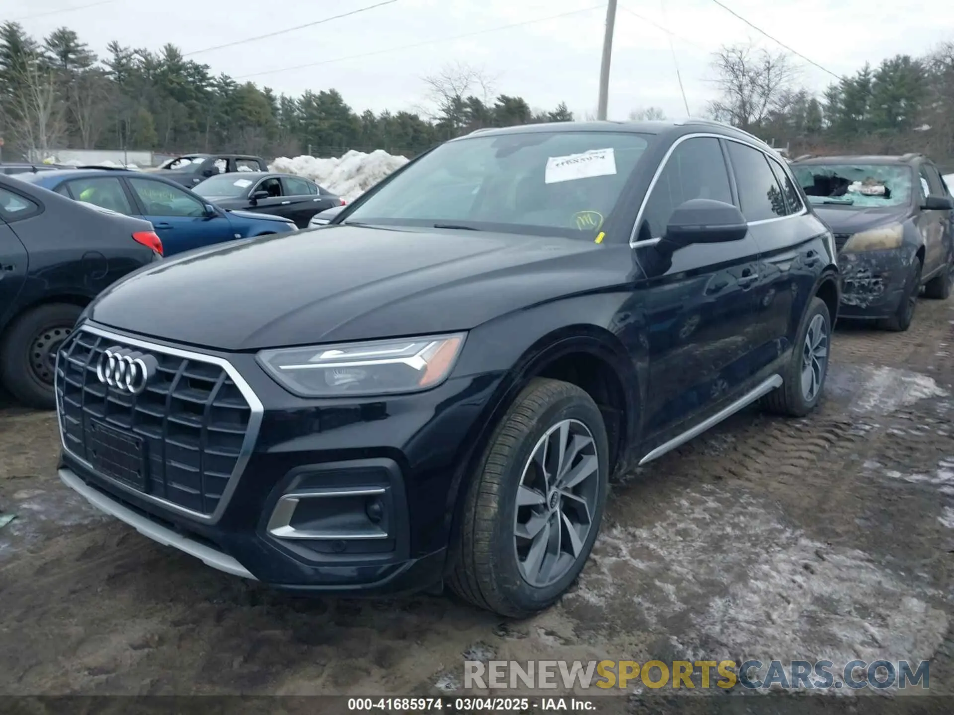 2 Photograph of a damaged car WA1BAAFY1M2113680 AUDI Q5 2021