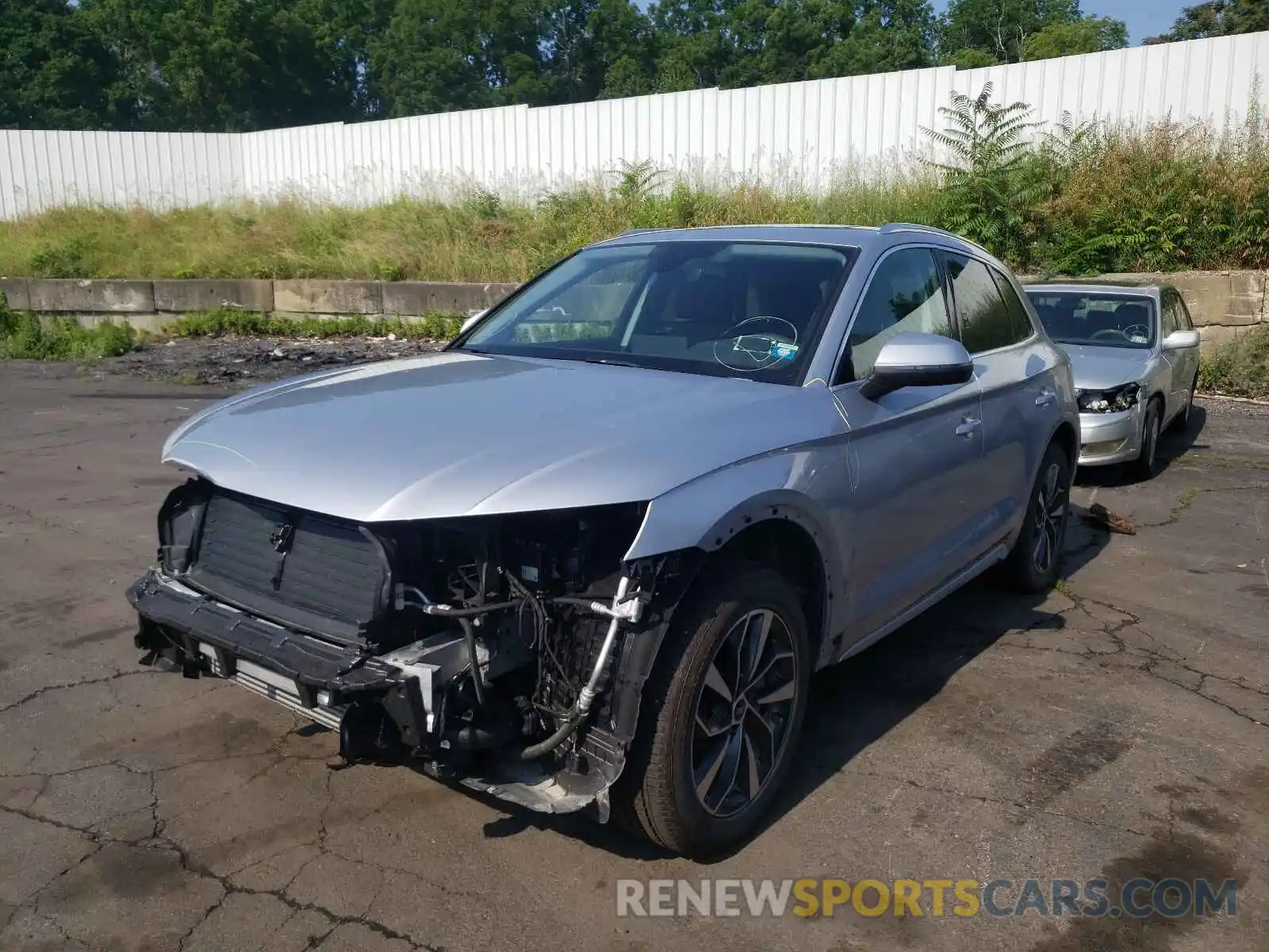 2 Photograph of a damaged car WA1BAAFY2M2007397 AUDI Q5 2021