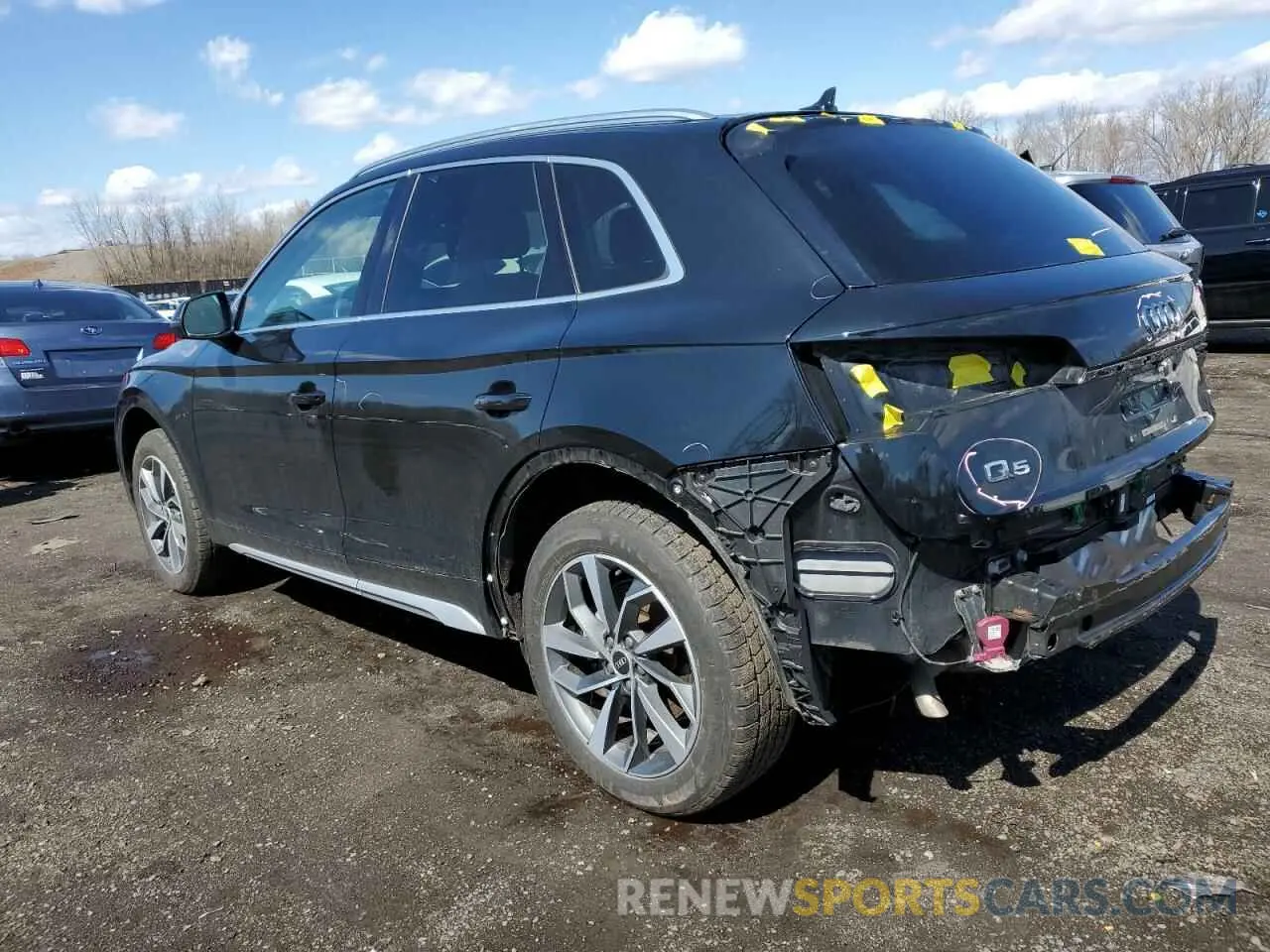 2 Photograph of a damaged car WA1BAAFY2M2056518 AUDI Q5 2021
