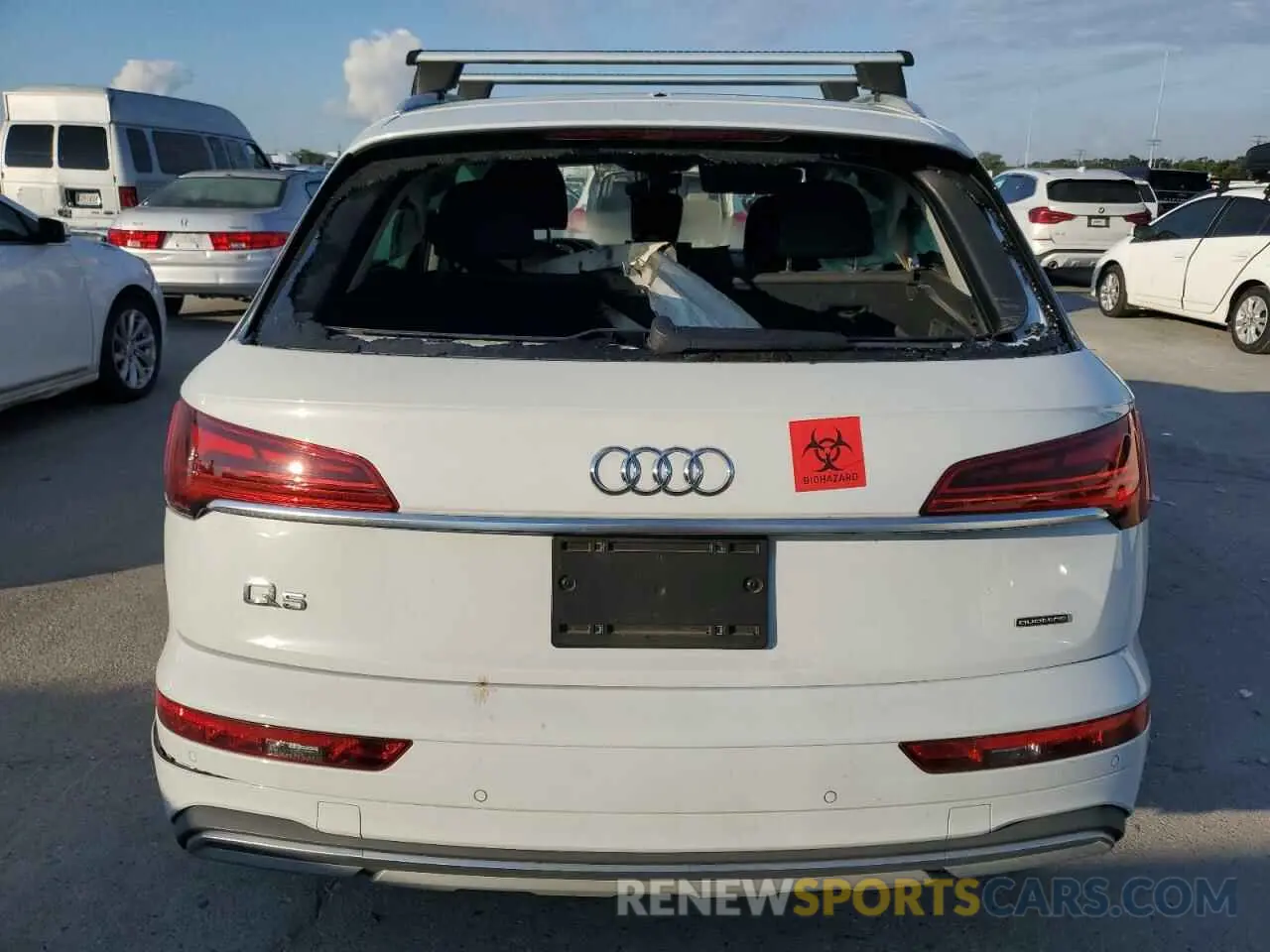 6 Photograph of a damaged car WA1BAAFY2M2060195 AUDI Q5 2021
