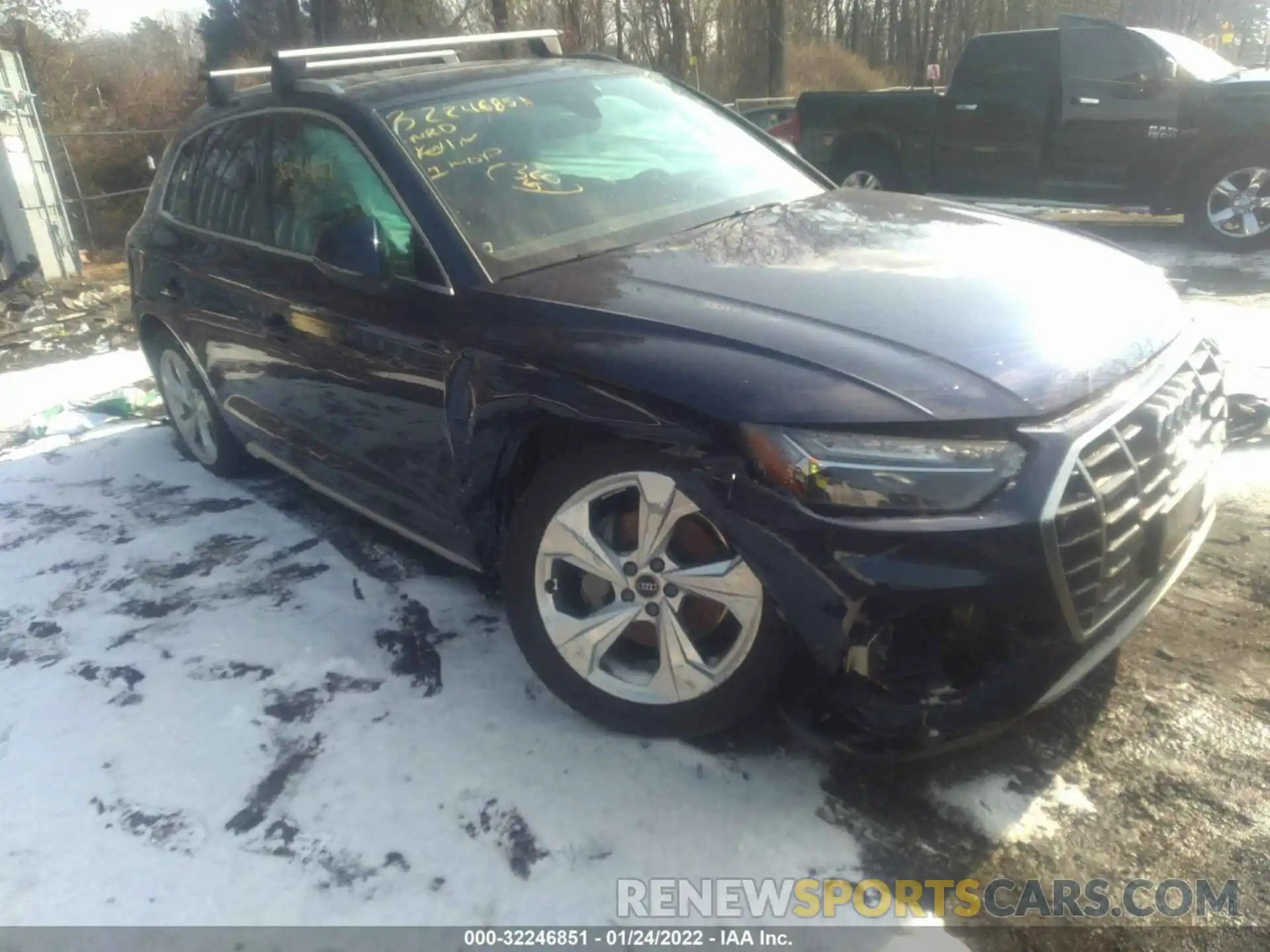 1 Photograph of a damaged car WA1BAAFY2M2060665 AUDI Q5 2021