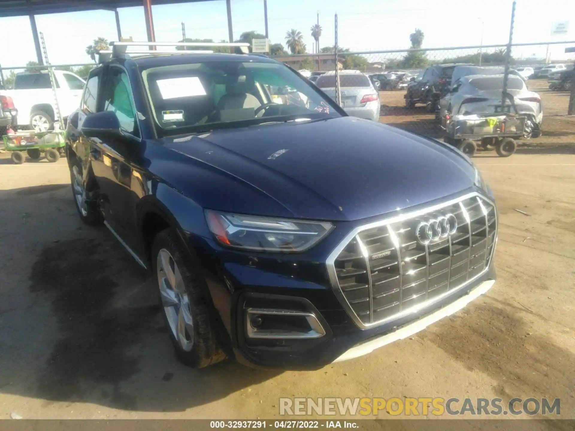 1 Photograph of a damaged car WA1BAAFY2M2091592 AUDI Q5 2021