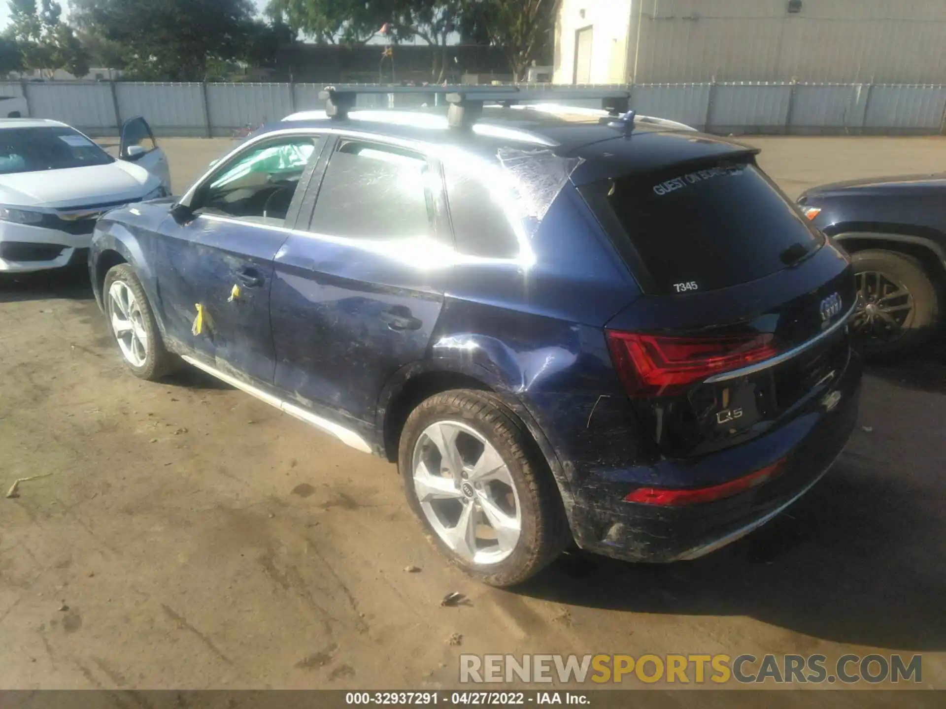 3 Photograph of a damaged car WA1BAAFY2M2091592 AUDI Q5 2021