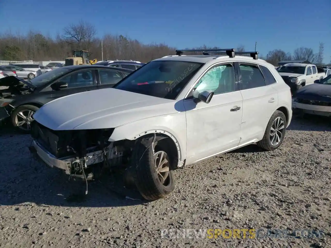 1 Photograph of a damaged car WA1BAAFY2M2106351 AUDI Q5 2021