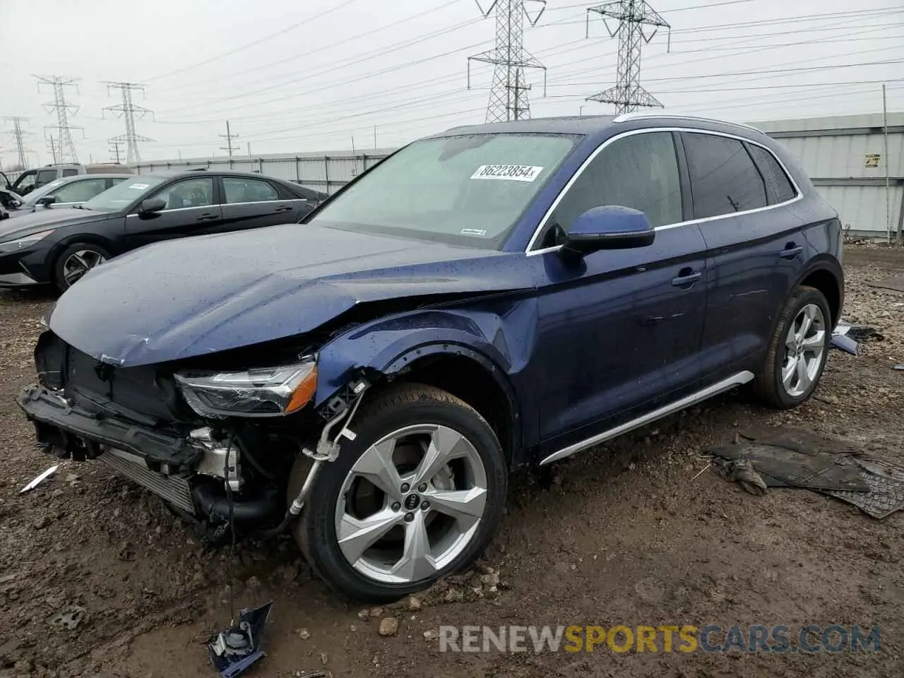 1 Photograph of a damaged car WA1BAAFY2M2119620 AUDI Q5 2021