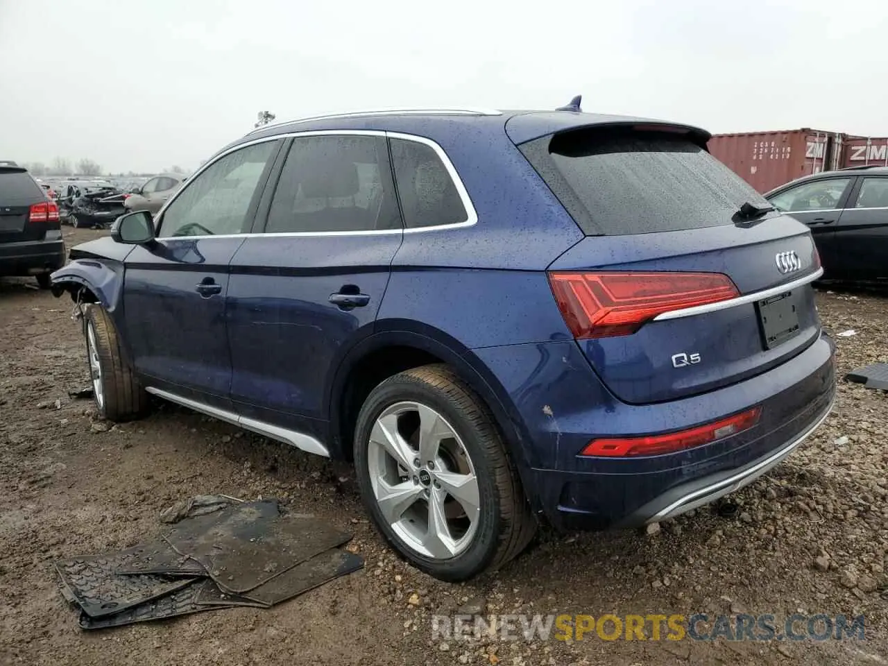 2 Photograph of a damaged car WA1BAAFY2M2119620 AUDI Q5 2021