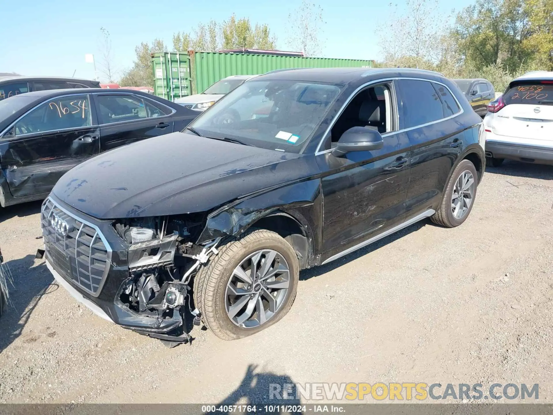 2 Photograph of a damaged car WA1BAAFY2M2125384 AUDI Q5 2021