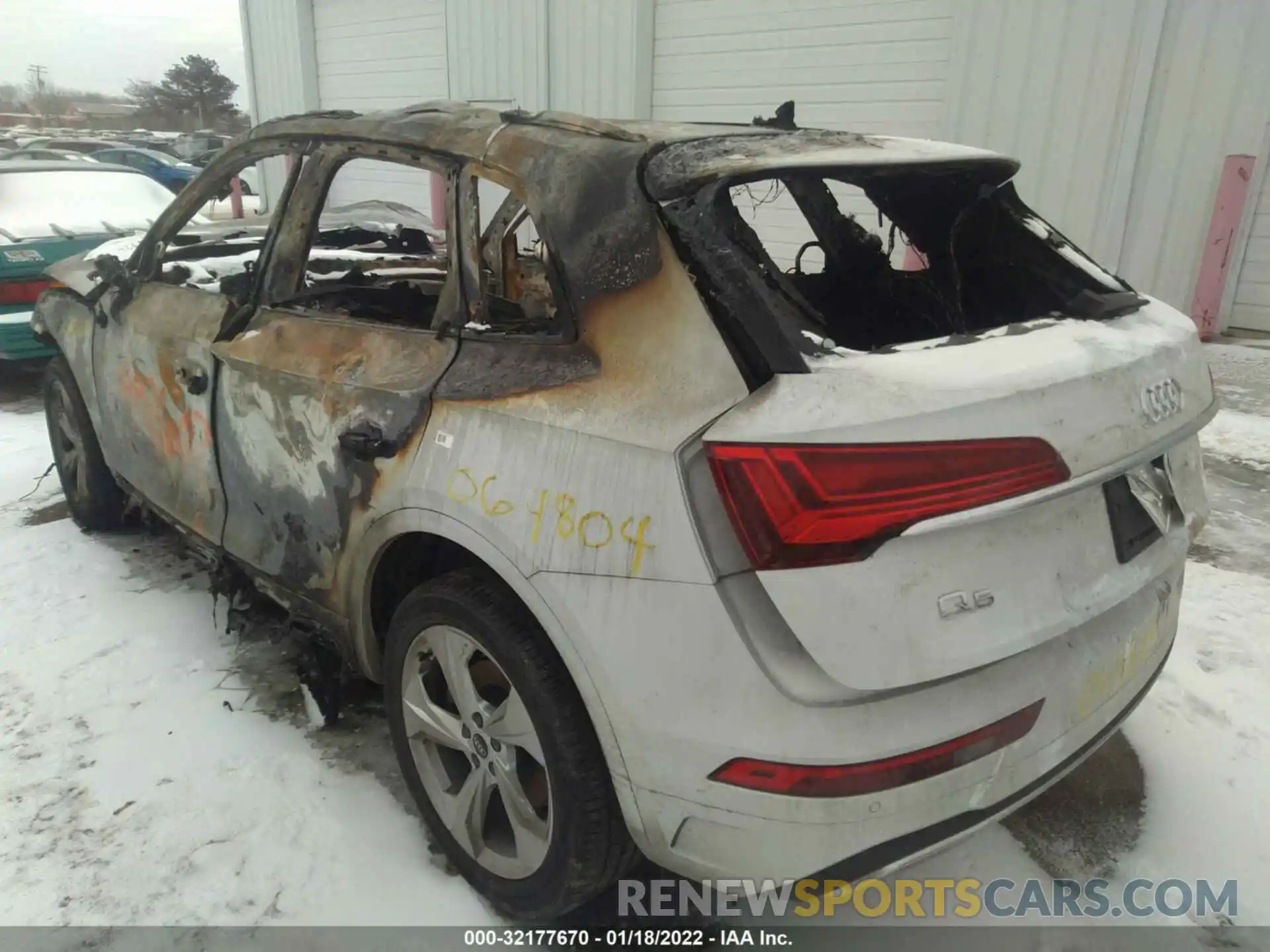 3 Photograph of a damaged car WA1BAAFY2M2133694 AUDI Q5 2021