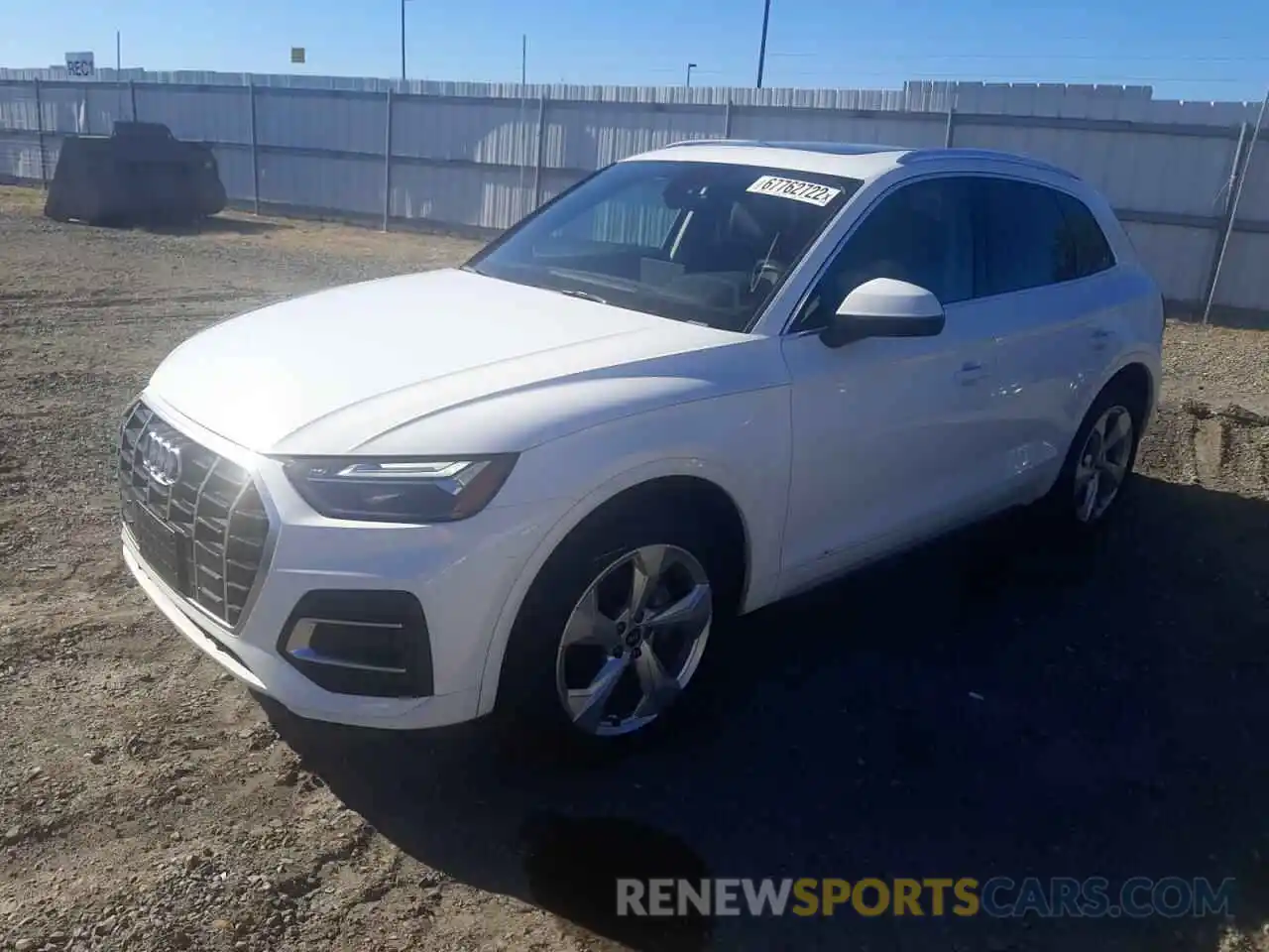 1 Photograph of a damaged car WA1BAAFY3M2003777 AUDI Q5 2021