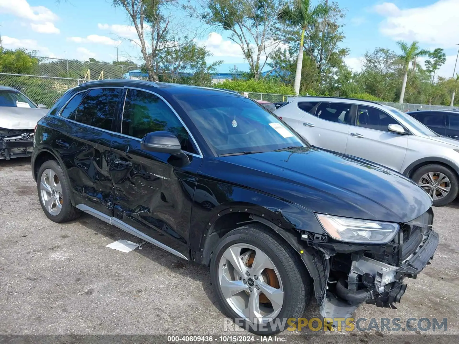 1 Photograph of a damaged car WA1BAAFY3M2020532 AUDI Q5 2021