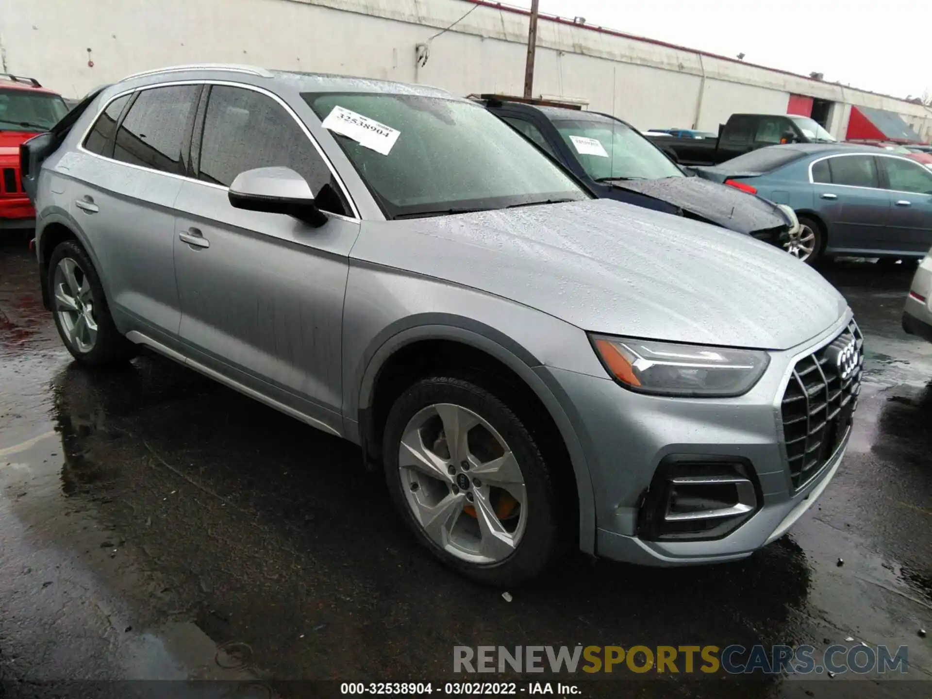 1 Photograph of a damaged car WA1BAAFY3M2063414 AUDI Q5 2021