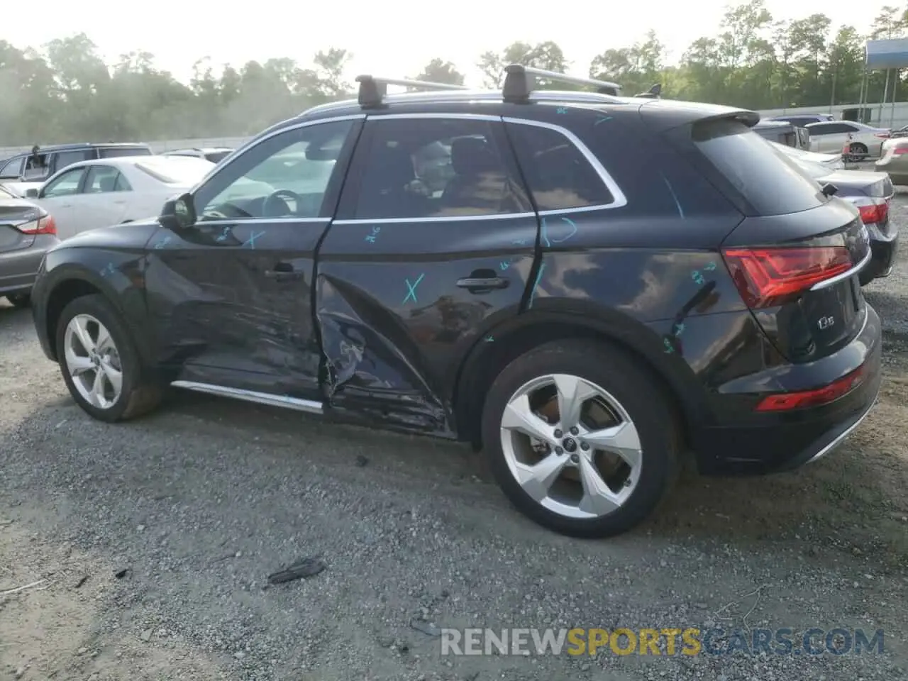 2 Photograph of a damaged car WA1BAAFY3M2063445 AUDI Q5 2021