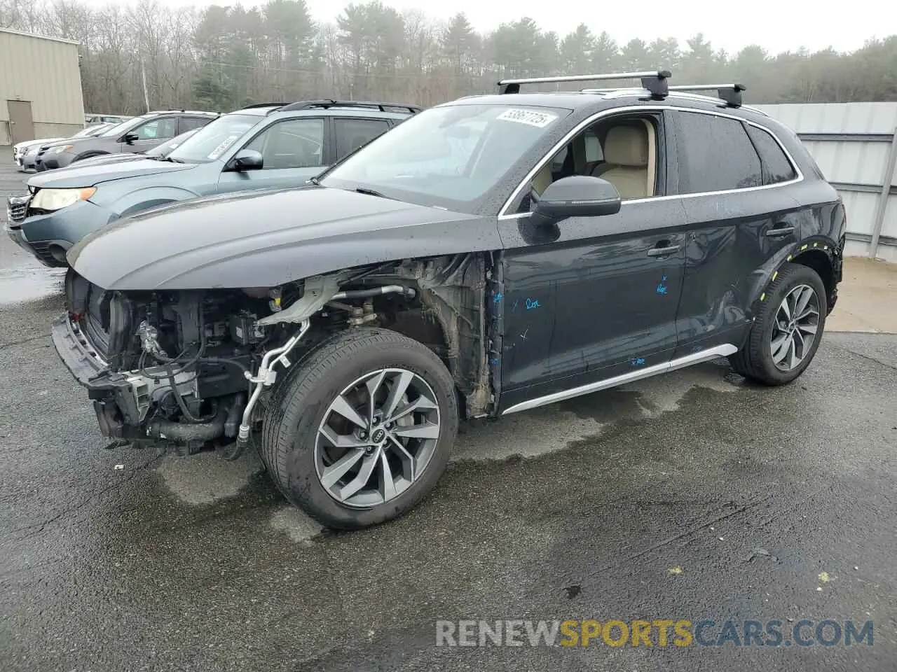 1 Photograph of a damaged car WA1BAAFY3M2071111 AUDI Q5 2021