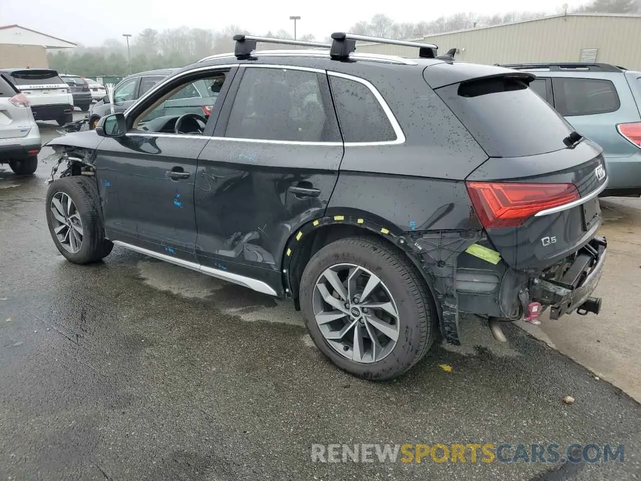 2 Photograph of a damaged car WA1BAAFY3M2071111 AUDI Q5 2021