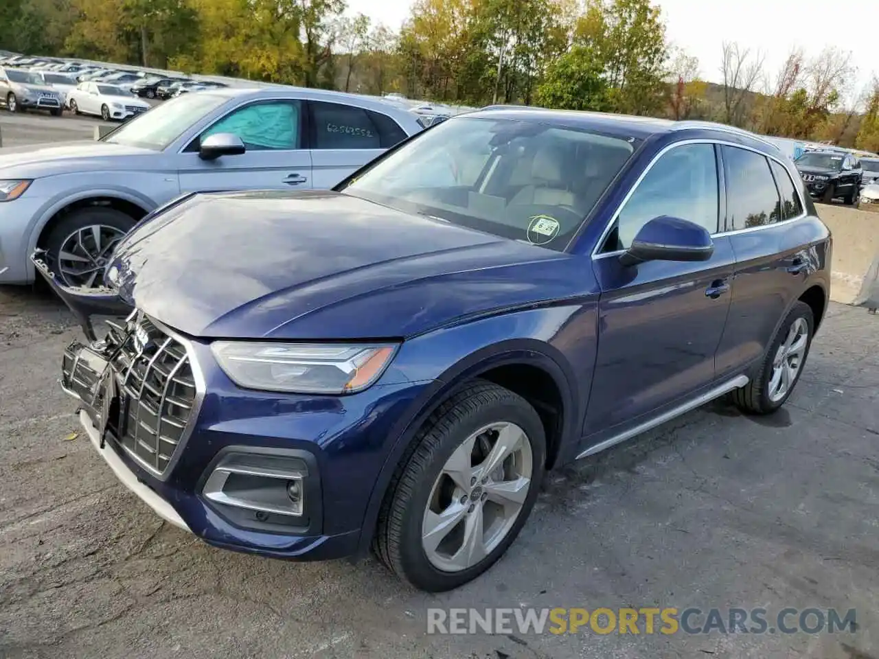 2 Photograph of a damaged car WA1BAAFY3M2087986 AUDI Q5 2021