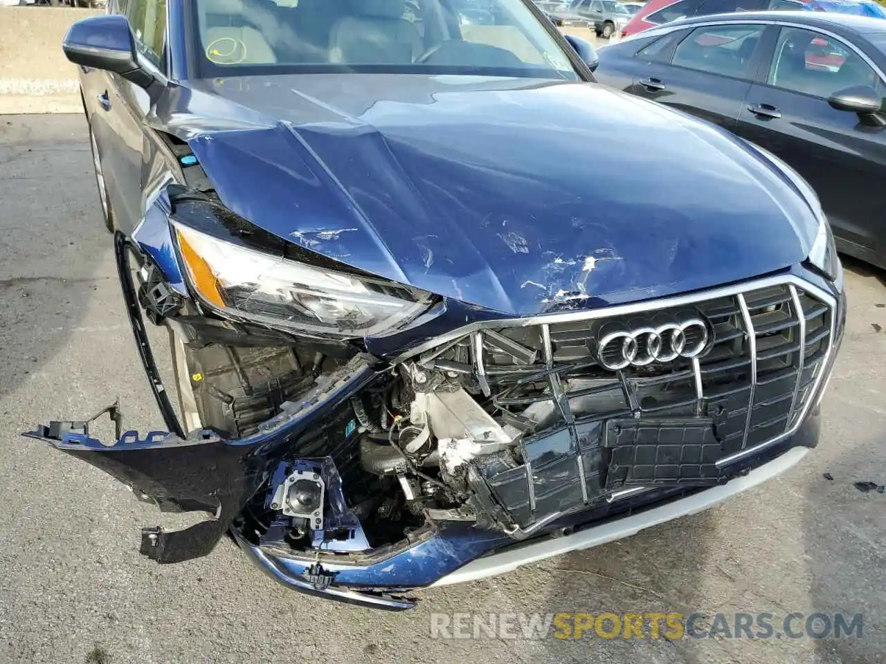 9 Photograph of a damaged car WA1BAAFY3M2087986 AUDI Q5 2021