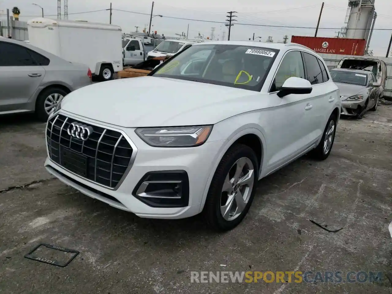 1 Photograph of a damaged car WA1BAAFY3M2140623 AUDI Q5 2021