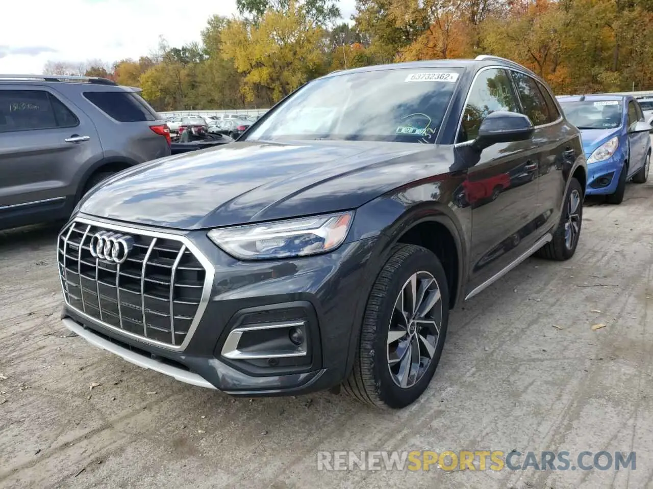 2 Photograph of a damaged car WA1BAAFY4M2007983 AUDI Q5 2021